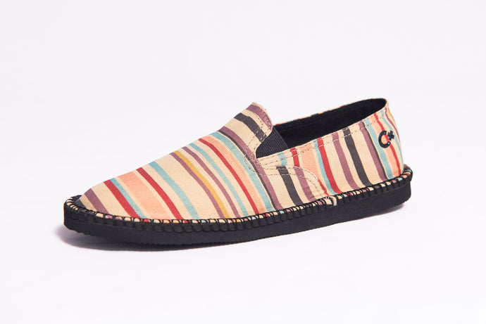 Poncho Stripe- In His Steps® Women's Shoe