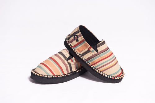Poncho Stripe- In His Steps® Toddler Shoe